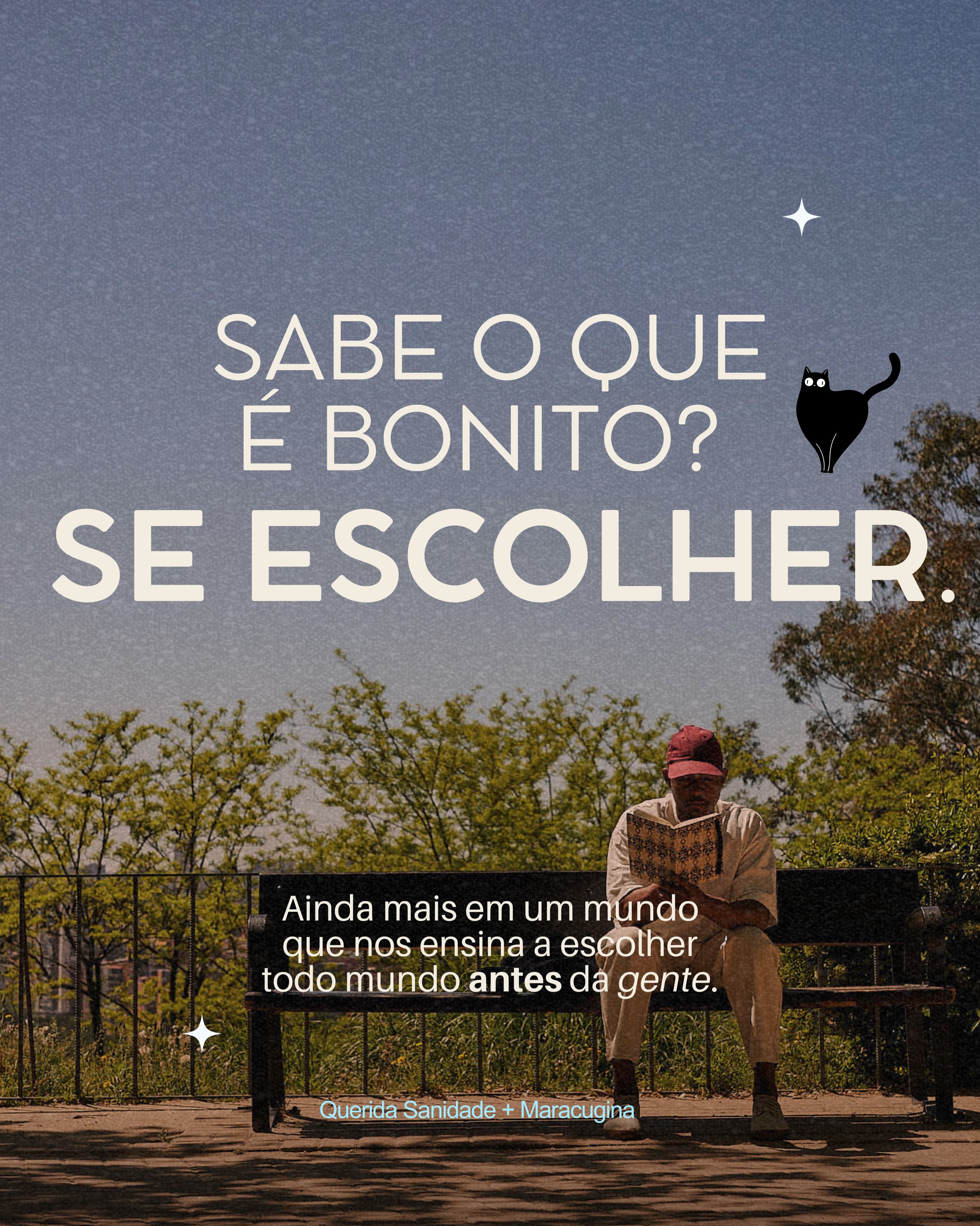 Conteúdo criado pela Querida Sanidade em parceria com Maracugina