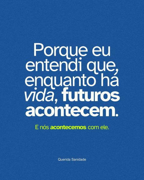 Identidade visual da palestra Imaginando Futuros